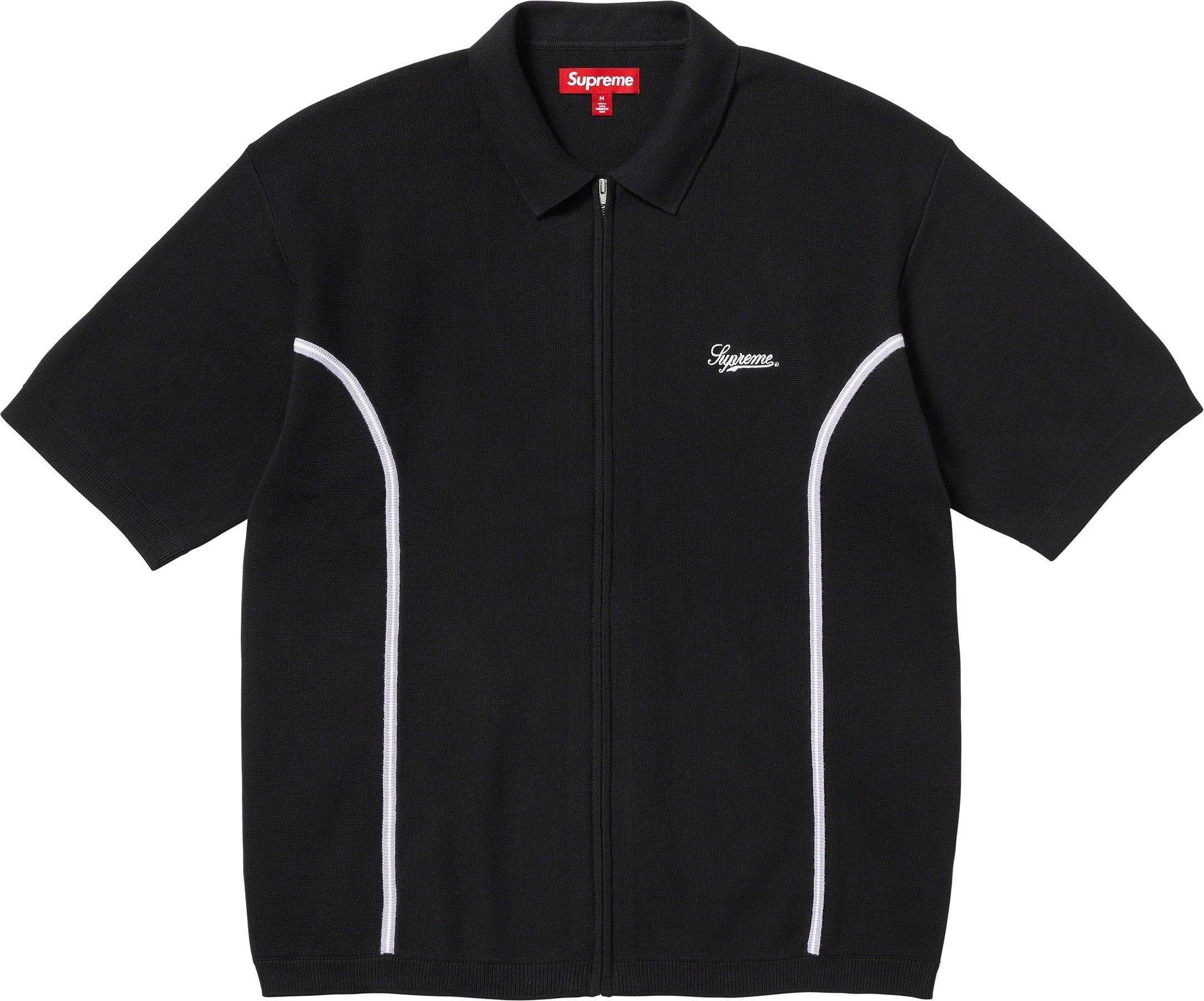 Piping Zip Up Polo view 4